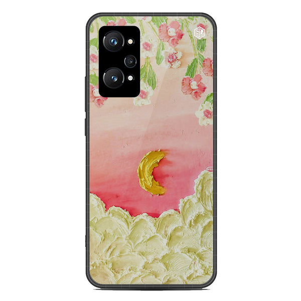 Floral Series Soft Phone Case - Metal Case - Design 7 - Realme GT Neo 2