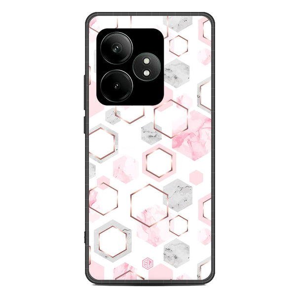 Stylish Marble Series Soft Phone Case - Metal Case - Design 4 - Realme GT Neo 6 SE