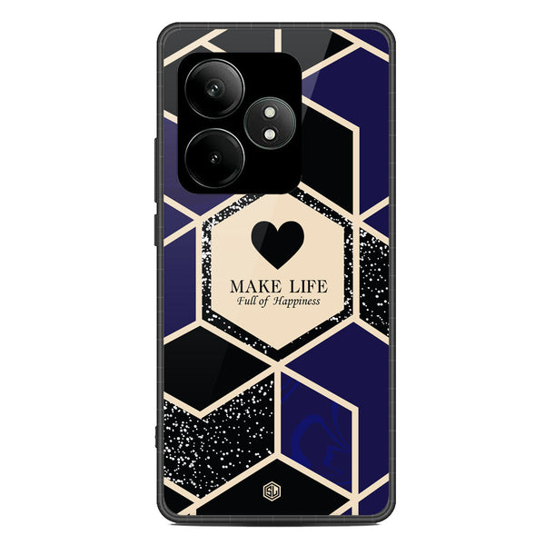 Happiness Series Soft Phone Case - Metal Case - Design 1 - Realme GT Neo 6 SE