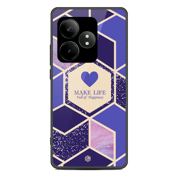 Happiness Series Soft Phone Case - Metal Case - Design 2 - Realme GT Neo 6 SE