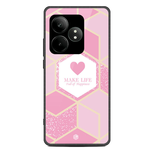 Happiness Series Soft Phone Case - Metal Case - Design 3 - Realme GT Neo 6 SE