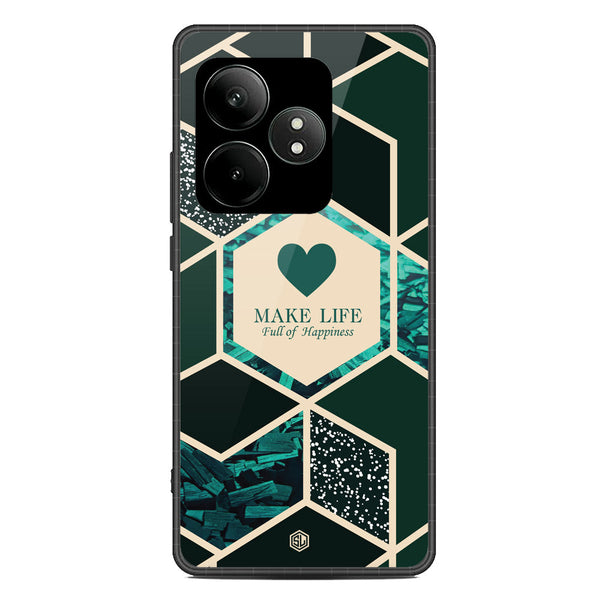 Happiness Series Soft Phone Case - Metal Case - Design 4 - Realme GT Neo 6 SE