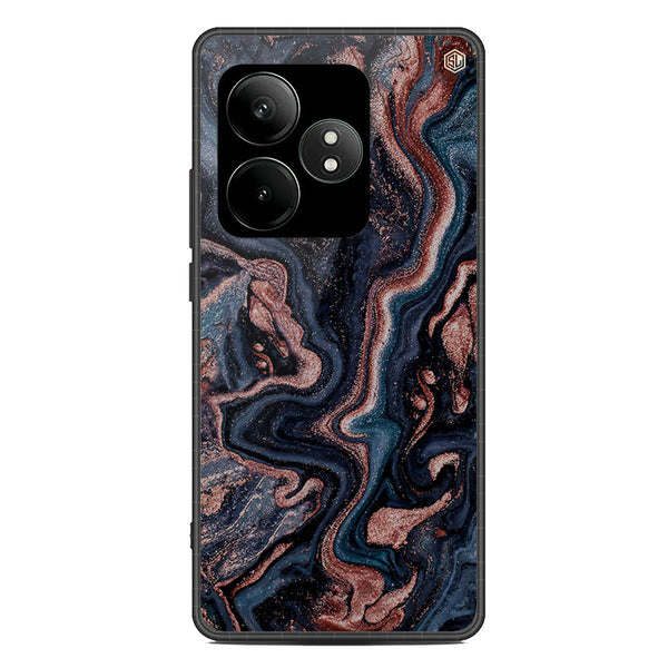 Marble Series Soft Phone Case - Metal Case - Design 4 - Realme GT Neo 6 SE