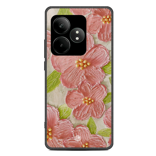Floral Series Soft Phone Case - Metal Case - Design 9 - Realme GT Neo 6 SE