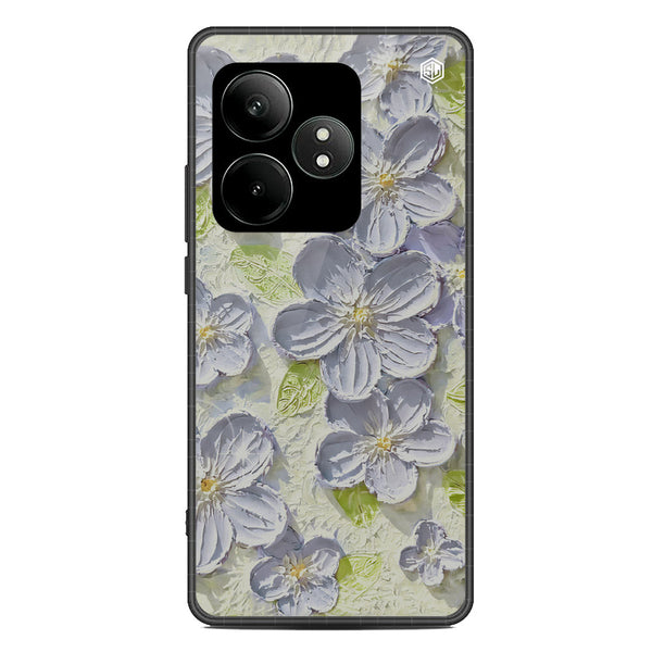 Floral Series Soft Phone Case - Metal Case - Design 12 - Realme GT Neo 6 SE