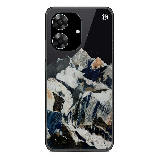 Mountains Wanderlust Series Soft Phone Case - Metal Case - Design 4 - Realme Note 60x