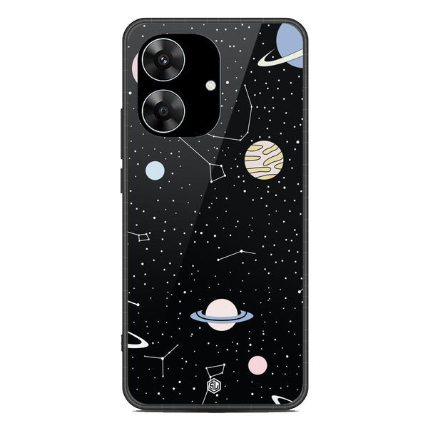 Space Series Soft Phone Case - Metal Case - Design 1 - Realme Note 60x