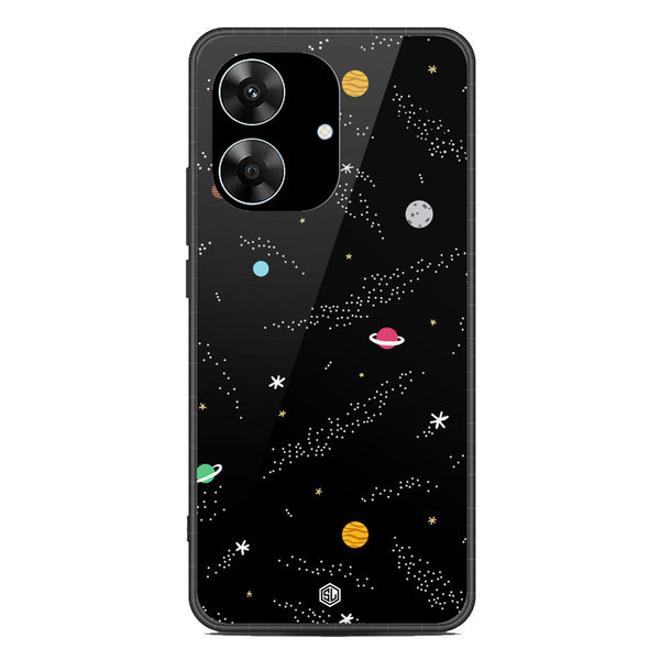 Space Series Soft Phone Case - Metal Case - Design 2 - Realme Note 60x
