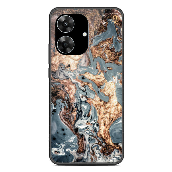 Marble Series Soft Phone Case - Metal Case - Design 5 - Realme Narzo N61