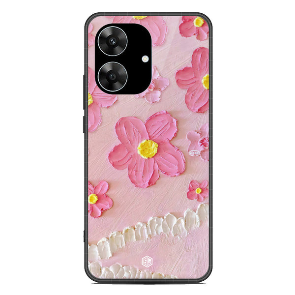 Floral Series Soft Phone Case - Metal Case - Design 2 - Realme Note 60