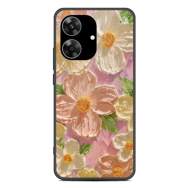 Floral Series Soft Phone Case - Metal Case - Design 11 - Realme Note 60