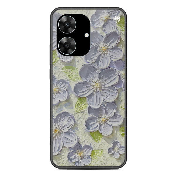 Floral Series Soft Phone Case - Metal Case - Design 12 - Realme Note 60