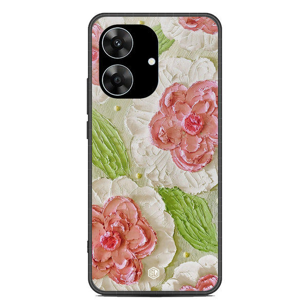Floral Series Soft Phone Case - Metal Case - Design 13 - Realme Note 60