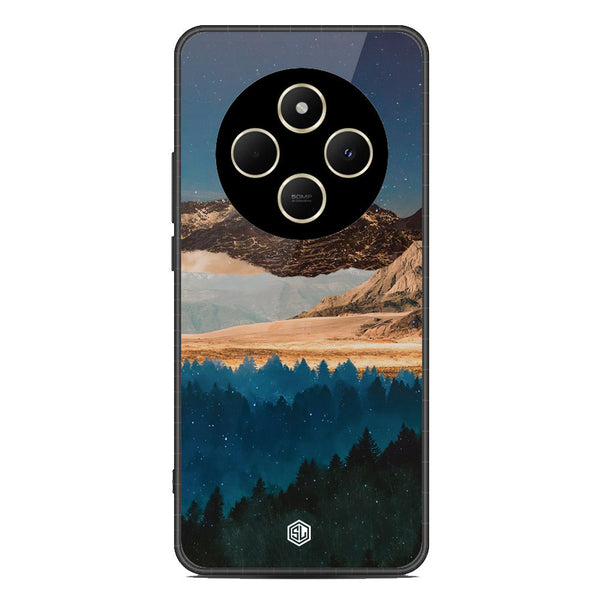 Mountains Wanderlust Series Soft Phone Case - Metal Case - Design 1 - Xiaomi Redmi 14C