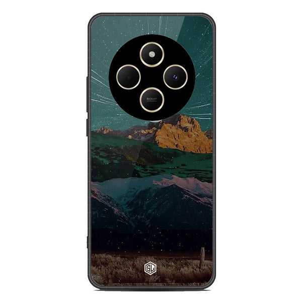 Mountains Wanderlust Series Soft Phone Case - Metal Case - Design 3 - Xiaomi Redmi 14C