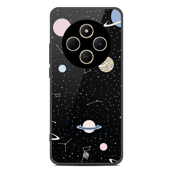 Space Series Soft Phone Case - Metal Case - Design 1 - Xiaomi Redmi 14C