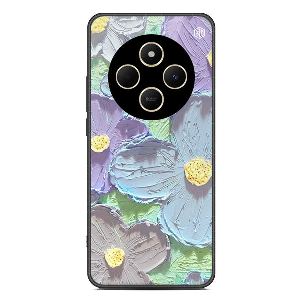 Floral Series Soft Phone Case - Metal Case - Design 1 - Xiaomi Poco C75