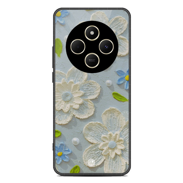 Floral Series Soft Phone Case - Metal Case - Design 3 - Xiaomi Poco C75