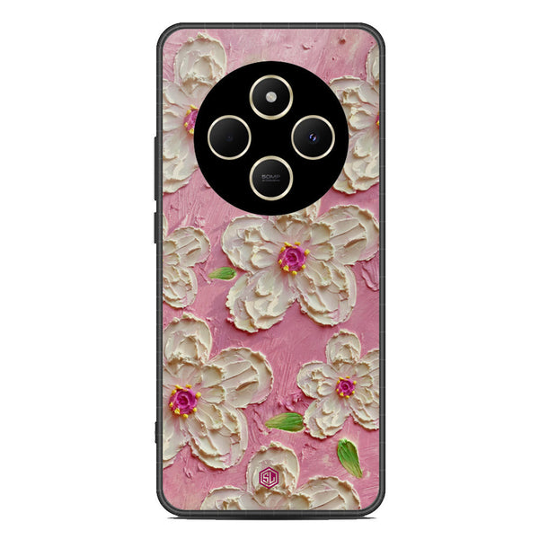 Floral Series Soft Phone Case - Metal Case - Design 5 - Xiaomi Poco C75