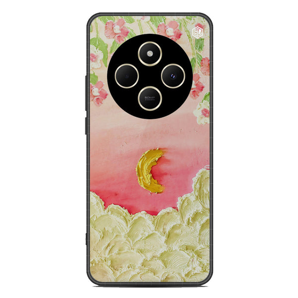 Floral Series Soft Phone Case - Metal Case - Design 7 - Xiaomi Poco C75