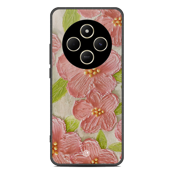 Floral Series Soft Phone Case - Metal Case - Design 9 - Xiaomi Redmi 14C