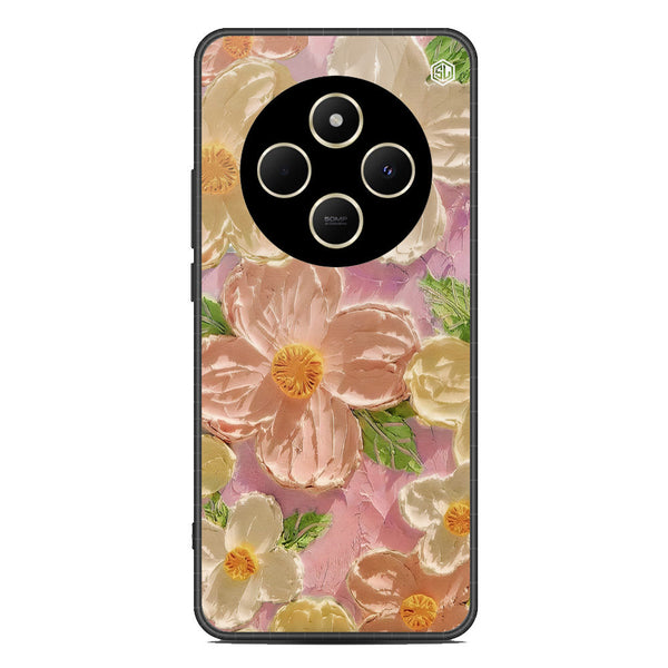 Floral Series Soft Phone Case - Metal Case - Design 11 - Xiaomi Poco C75