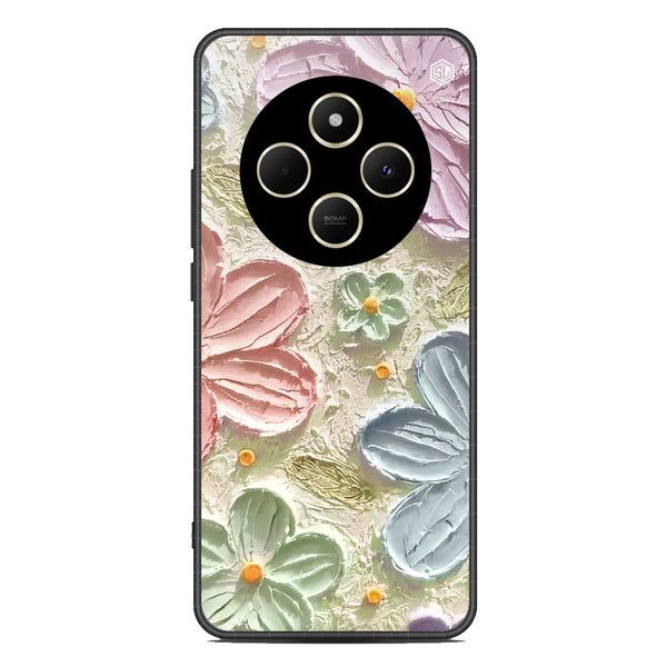 Floral Series Soft Phone Case - Metal Case - Design 15 - Xiaomi Poco C75