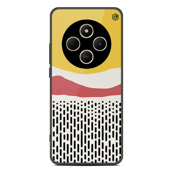 Polka Dots Series Soft Phone Case - Metal Case - Design 1 - Xiaomi Redmi 14C