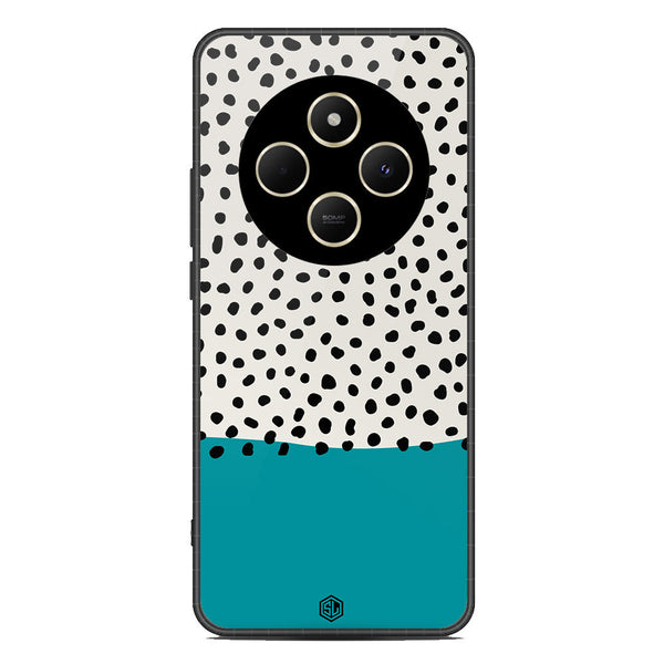Polka Dots Series Soft Phone Case - Metal Case - Design 2 - Xiaomi Redmi 14C