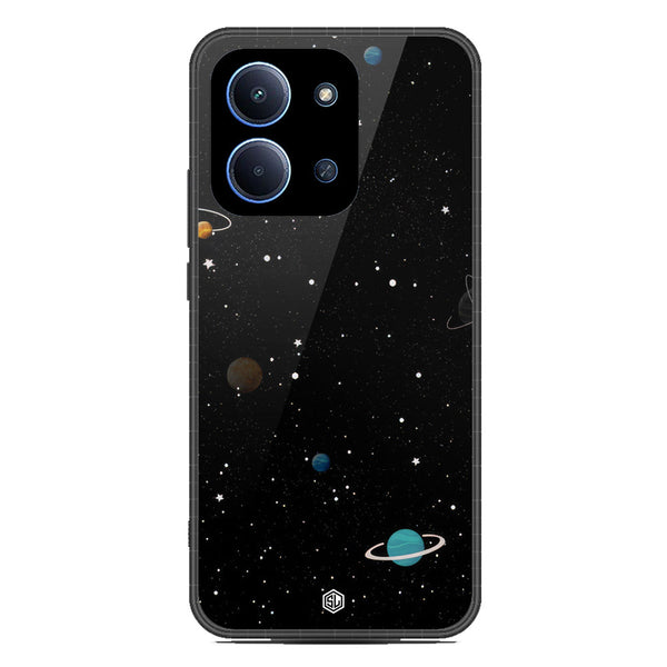 Space Series Soft Phone Case - Glass Case - Design 3 - Xiaomi Poco C85 4G