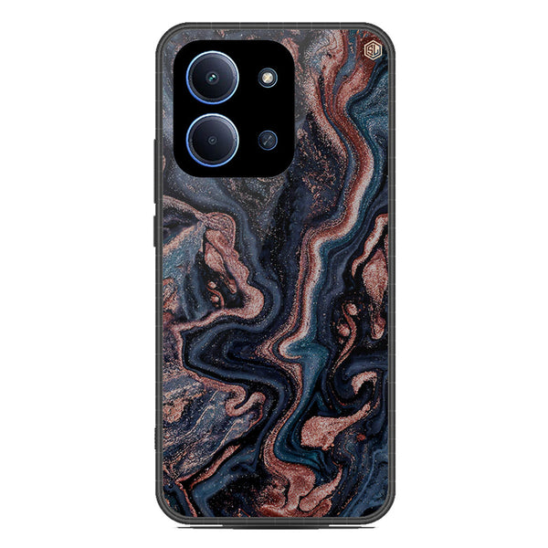 Marble Series Soft Phone Case - Glass Case - Design 4 - Xiaomi Poco C85 4G