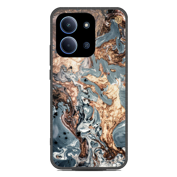 Marble Series Soft Phone Case - Glass Case - Design 5 - Xiaomi Poco C85 4G