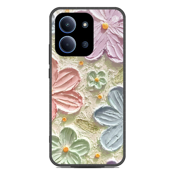 Floral Series Soft Phone Case - Glass Case - Design 15 - Xiaomi Poco C85 4G