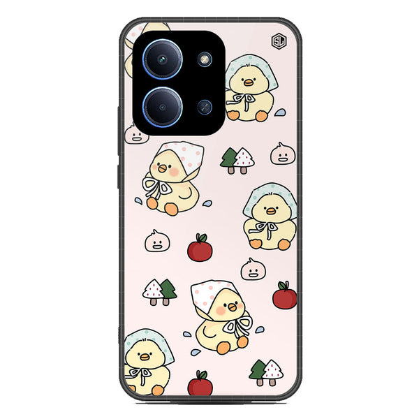 Cute Chic Series Soft Phone Case - Glass Case - Design 2 - Xiaomi Poco C85 4G