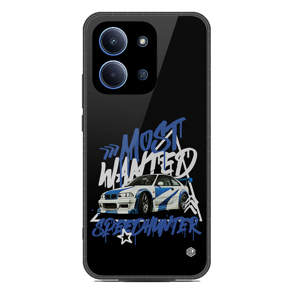 Most Wanted Speedhunter Series Soft Phone Case - Glass Case - Design 1 - Xiaomi Poco C85 4G
