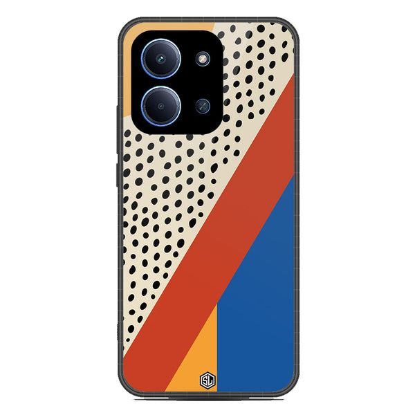 Polka Dots Series Soft Phone Case - Glass Case - Design 4 - Xiaomi Poco C85 4G