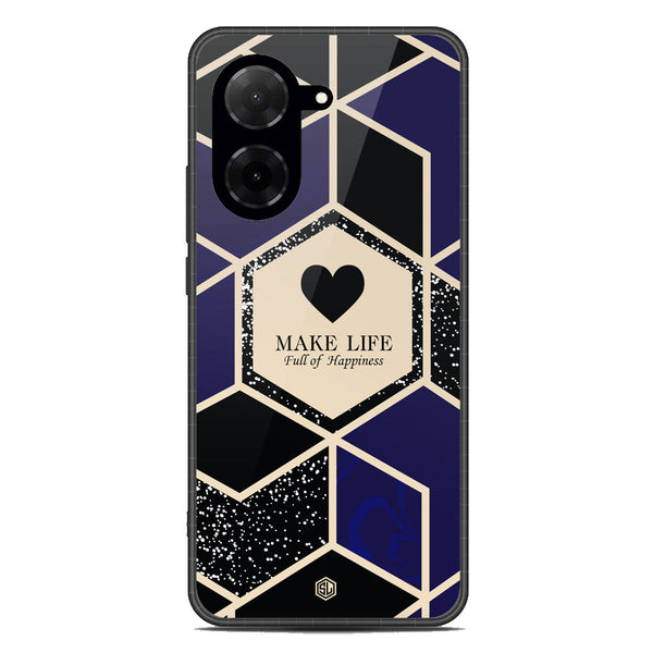 Happiness Series Soft Phone Case - Metal Case - Design 1 - Xiaomi Redmi A5 4G