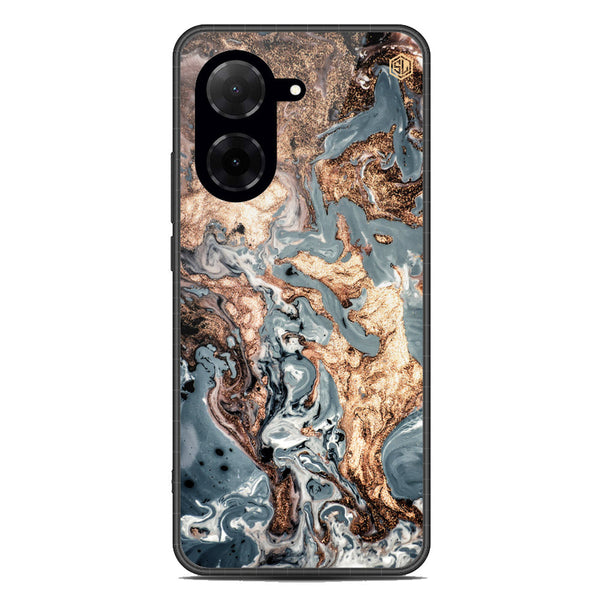 Marble Series Soft Phone Case - Metal Case - Design 5 - Xiaomi Redmi A5 4G