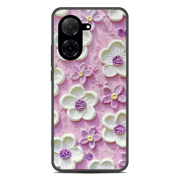 Floral Series Soft Phone Case - Metal Case - Design 4 - Xiaomi Redmi A5 4G