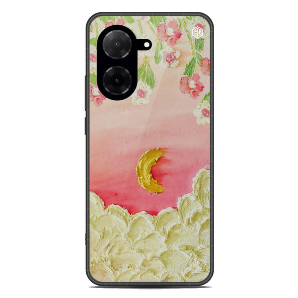 Floral Series Soft Phone Case - Metal Case - Design 7 - Xiaomi Redmi A5 4G