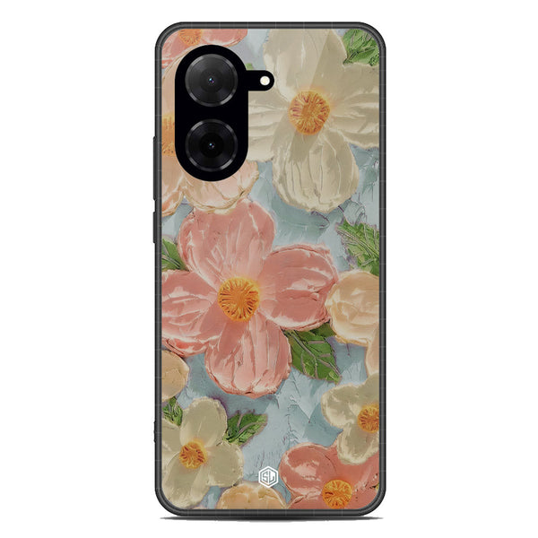Floral Series Soft Phone Case - Metal Case - Design 16 - Xiaomi Redmi A5 4G