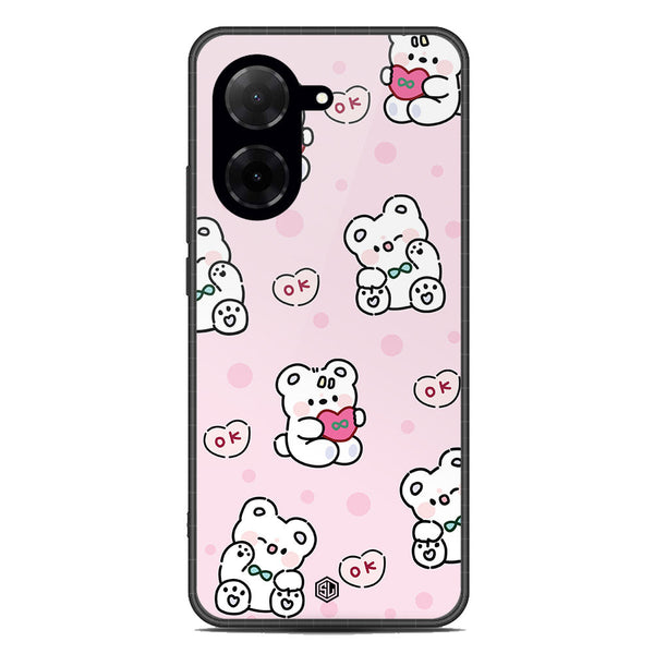 Cute Chic Series Soft Phone Case - Metal Case - Design 1 - Xiaomi Redmi A5 4G