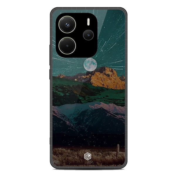Mountains Wanderlust Series Soft Phone Case - Metal Case - Design 3 - Xiaomi Redmi Note 14 5G