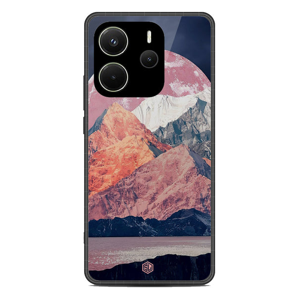 Mountains Wanderlust Series Soft Phone Case - Metal Case - Design 5 - Xiaomi Redmi Note 14 5G