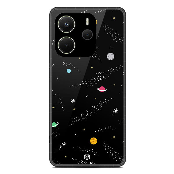 Space Series Soft Phone Case - Metal Case - Design 2 - Xiaomi Redmi Note 14 5G