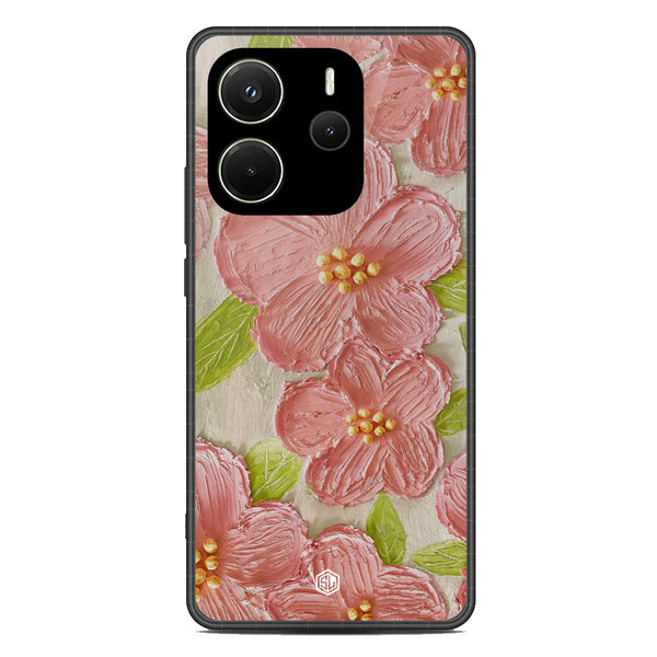 Floral Series Soft Phone Case - Metal Case - Design 9 - Xiaomi Redmi Note 14 Pro 5G