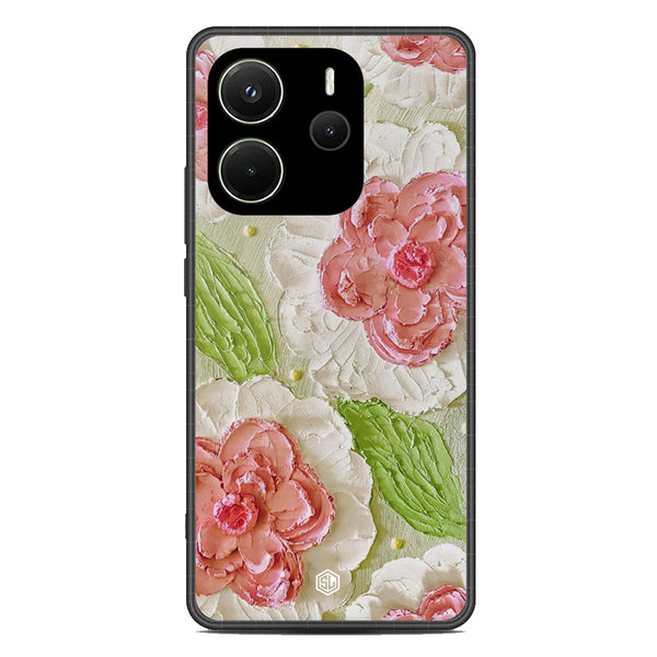 Floral Series Soft Phone Case - Metal Case - Design 13 - Xiaomi Redmi Note 14 Pro 5G