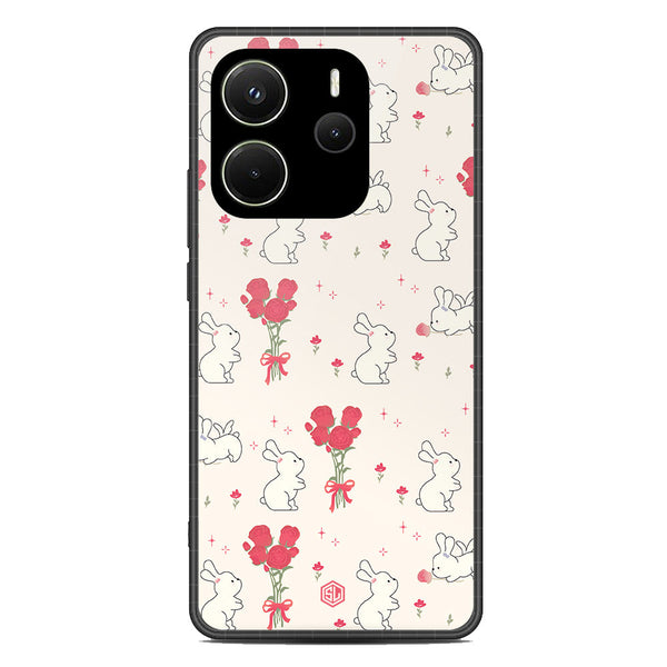 Cute Korean Design Series Soft Phone Case - Metal Case - Design 6 - Xiaomi Redmi Note 14 Pro 5G