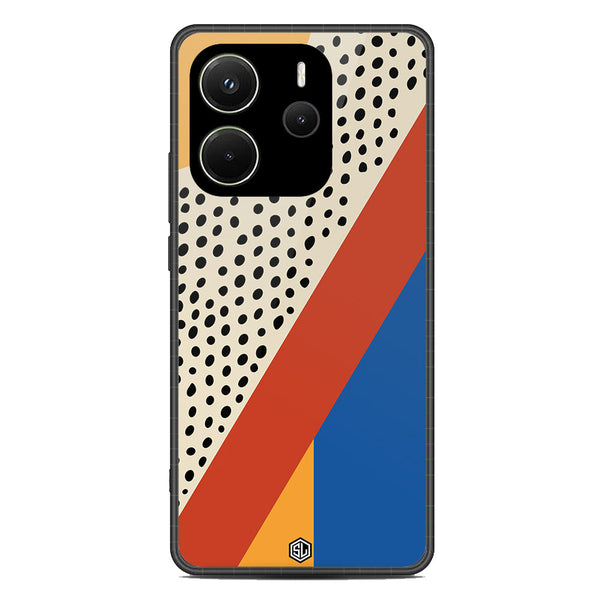 Polka Dots Series Soft Phone Case - Metal Case - Design 4 - Xiaomi Redmi Note 14 Pro 5G