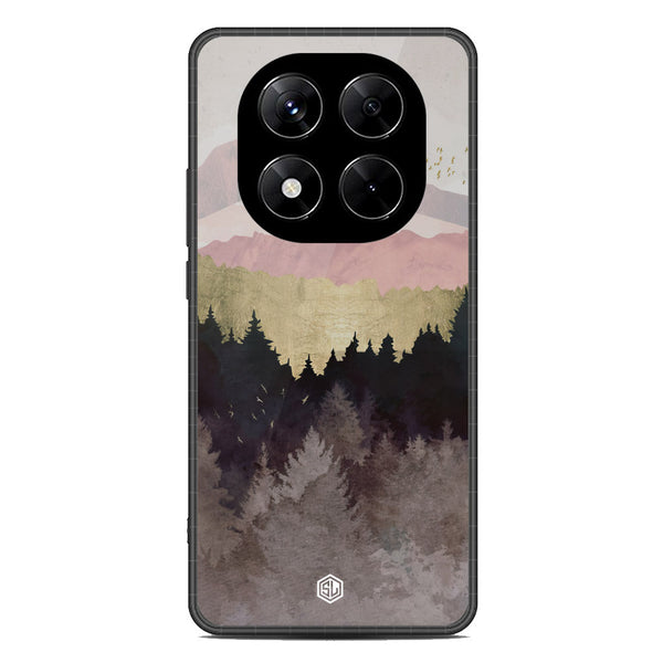 Mountains Wanderlust Series Soft Phone Case - Metal Case - Design 2 - Xiaomi Redmi Note 14 Pro 4G